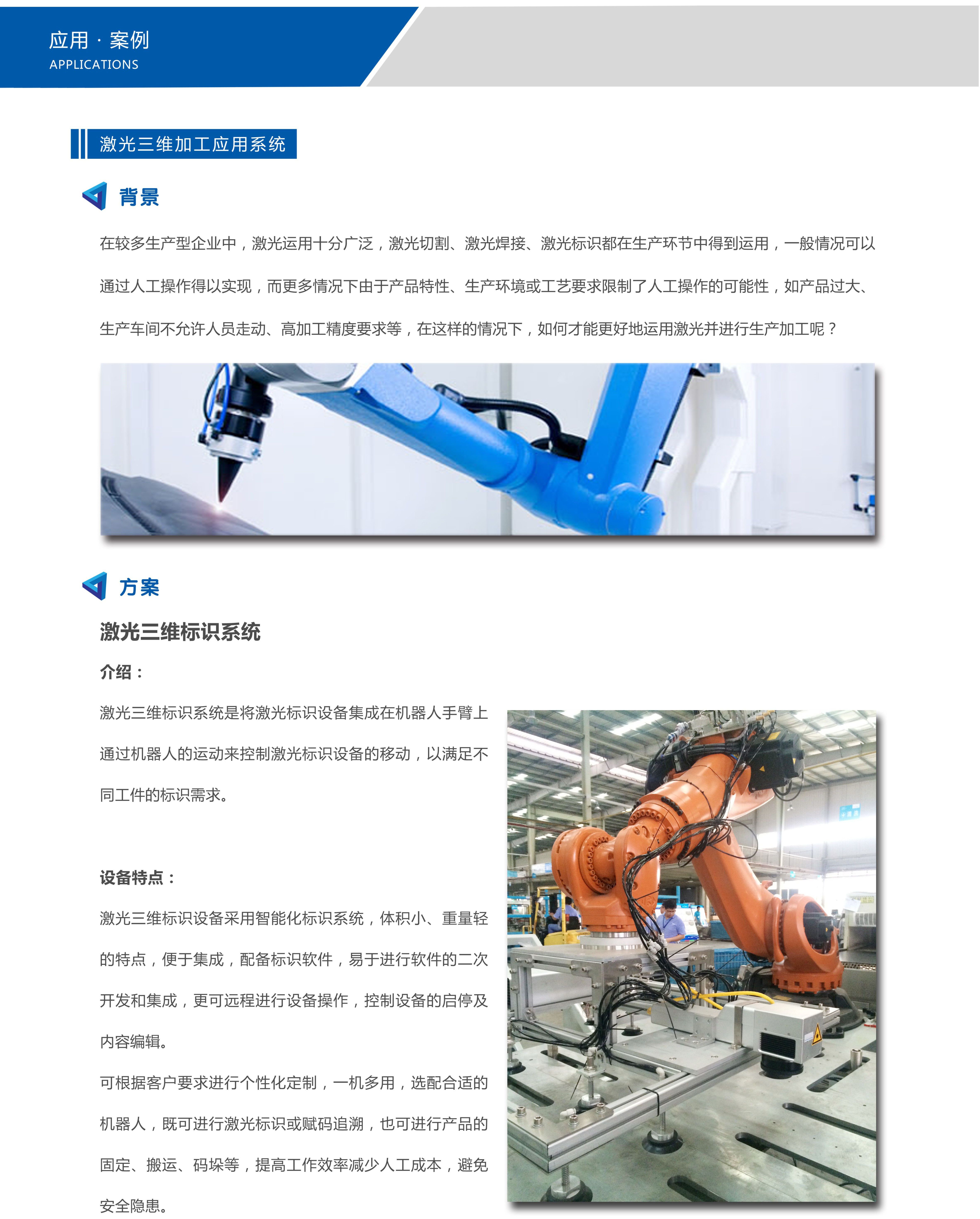 激光三位加工應(yīng)用系統(tǒng)(圖1)