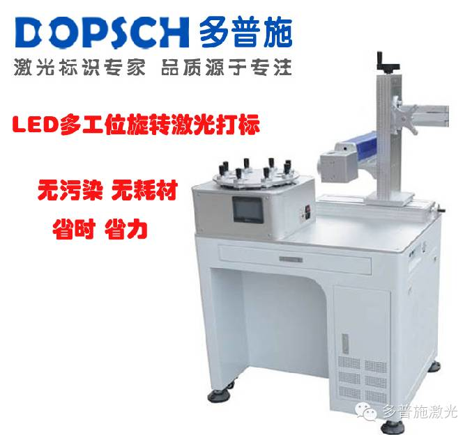 激光打標(biāo)機(jī)在LED多工位旋轉(zhuǎn)上的應(yīng)用(圖2)