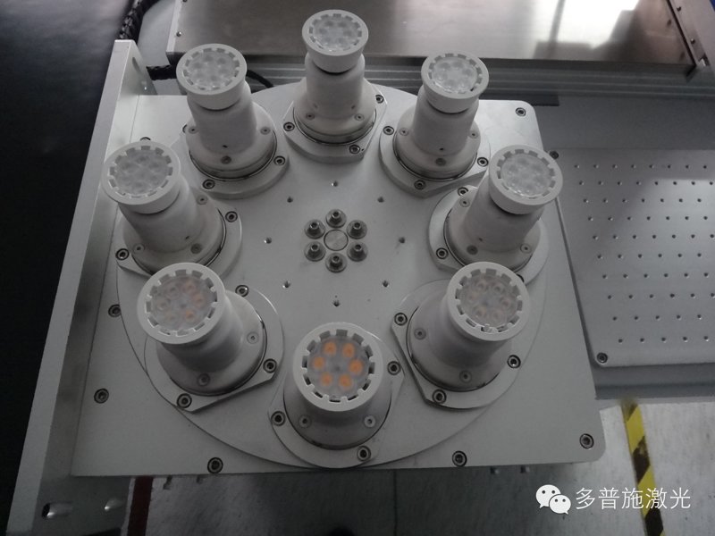 八工位LED燈泡旋轉激光打標系統(tǒng)(圖2)